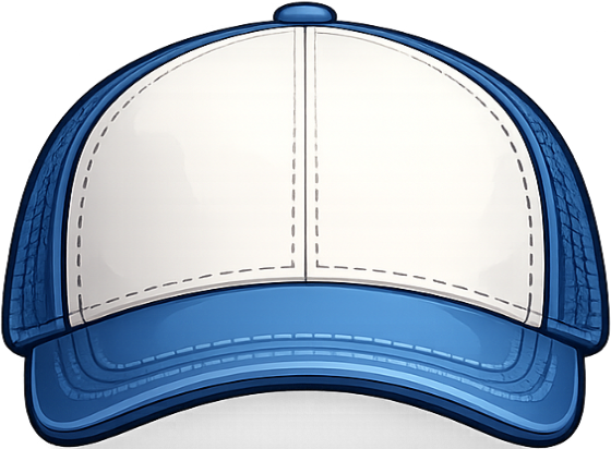 Blue cap